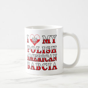 Ich habe meine polnische Amerikanerin Babcia gehör Kaffeetasse