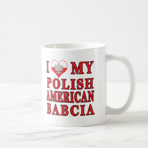 Ich habe meine polnische Amerikanerin Babcia gehör Kaffeetasse