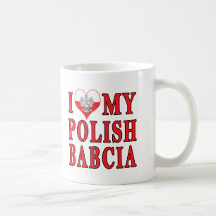 Ich habe meine polnische Babcia gehört Kaffeetasse