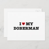 Ich habe meine Postkarte gehört (Vorne/Hinten)