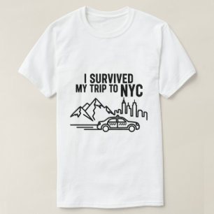 Ich habe meine Reise nach NYC Minimalist Taxi & Sk T-Shirt
