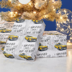 Ich habe meine Reise nach NYC überlebt (Benutzerde Geschenkpapier