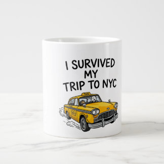 Ich habe meine Reise nach NYC überlebt, Lustiges N Jumbo-Tasse
