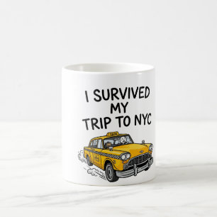 Ich habe meine Reise nach NYC überlebt, Lustiges N Kaffeetasse