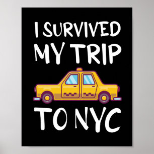 Ich habe meine Reise nach NYC überlebt Poster