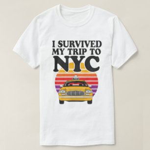 Ich habe meine Reise nach NYC überlebt – Retro-Tax T-Shirt