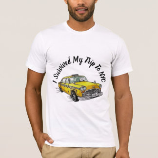 Ich habe meine Reise nach NYC überlebt Yellow Taxi T-Shirt