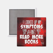 Ich habe meine Symptome nachgelesen und muss mehr  Magnet (Vorderseite/Rückseite)