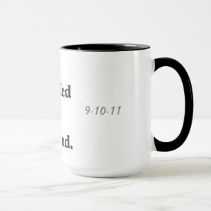 Ich habe meine Tasse der besten Freunde Verheirate