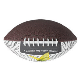 Ich habe meine Tigerstreifen verdient Football
