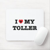 Ich habe meine Toller gehört Mousepad (Mit Mouse)