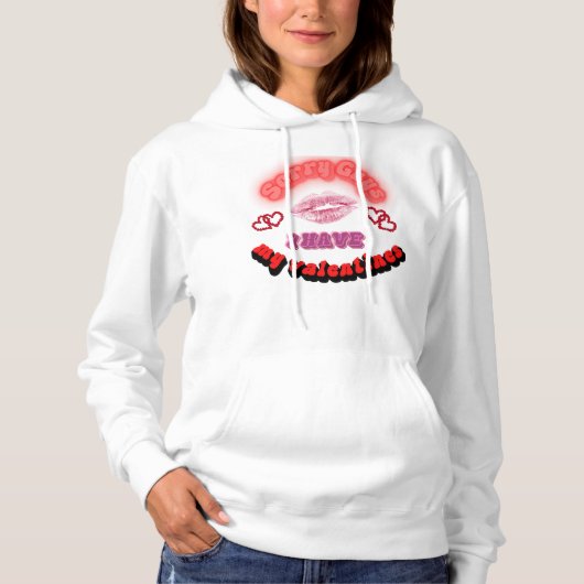 Ich habe meine Valentine Hoodie (Vorderseite)