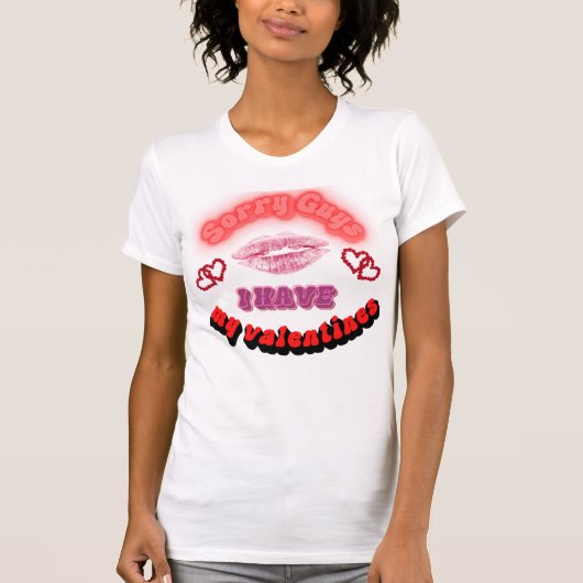 Ich habe meine Valentine T-Shirt (Vorderseite)