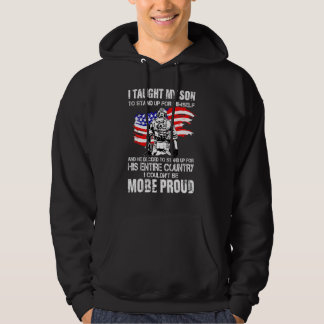 Ich habe meinem Sohn beigebracht, für sich selbst  Hoodie