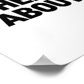 Ich habe meinem Therapeuten von dir erzählt Poster (Ecke)