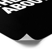 Ich habe meinem Therapeuten von dir erzählt Poster (Ecke)