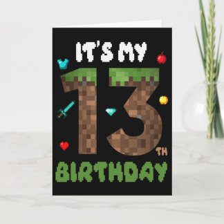 Ich habe meinen 13. Geburtstag Lustiger 13-jährige Karte