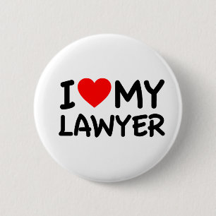 Ich habe meinen Anwalt Liebe Button
