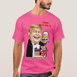 Ich habe meinen B-Ohr-Fernseher Trump Gewollt T-Shirt