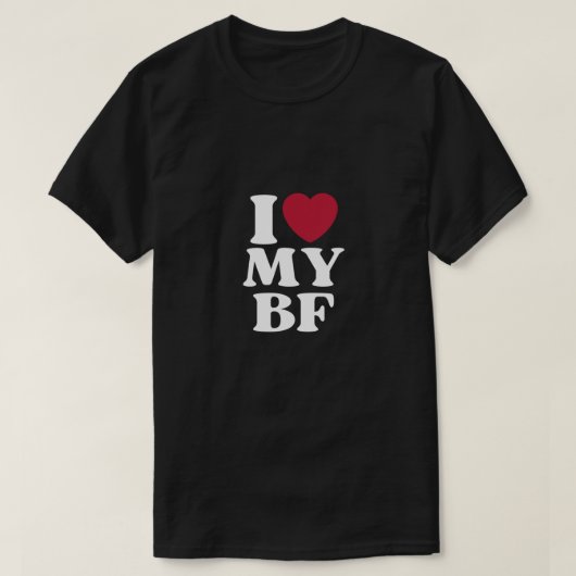 Ich habe meinen BF-Freund gehört T-Shirt (Design vorne)