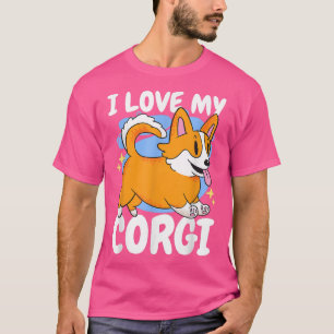 Ich habe meinen Corgi mit einem Hund Liebe T-Shirt