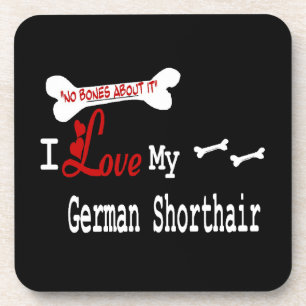 Ich habe meinen deutschen Kurzzeiger Liebe Untersetzer