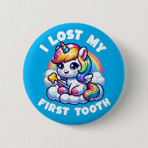 Ich habe meinen ersten Zahn Unicorn Tooth Fairy Bu