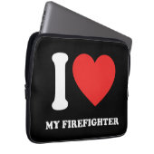 Ich habe meinen Feuerwehrmann Liebe Laptopschutzhülle (Vorne Rechts)