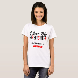 Ich habe meinen Feuerwehrmann Liebe T-Shirt