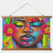 Ich habe meinen Frieden gefunden Wandteppich Mit Holzrahmen (Vorne)