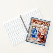 Ich habe meinen Jungen nicht dazu gebracht, Soldat Notizblock (Innenseite)