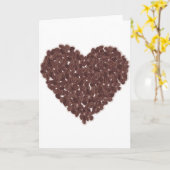 Ich habe meinen Kaffee Liebe Karte (Gelbe Blume)