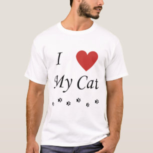 Ich habe meinen Katzentext und mein Herz Liebe T-Shirt