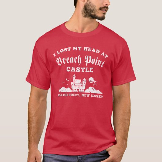 Ich habe meinen Kopf in Breach Point Castle verlor T-Shirt (Vorderseite)
