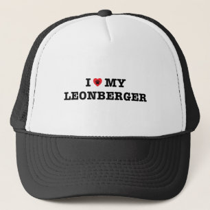 Ich habe meinen Leonberger Trucker Hat gehört Truckerkappe