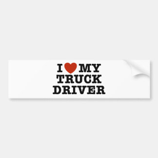 Ich habe meinen Lkw-Fahrer Liebe Autoaufkleber