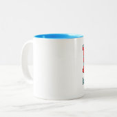 Ich habe meinen Mann Liebe Zweifarbige Tasse (Vorderseite Links)