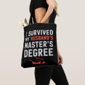 Ich habe meinen Manns Master-Abschlussfeier überle Tasche (Von Nahem)
