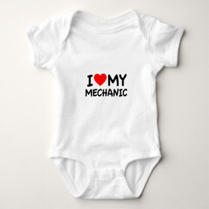 Ich habe meinen Mechanismus Liebe Baby Strampler