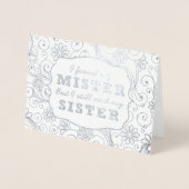 Ich habe meinen Mister gefunden................... Folienkarte (Vorderseite)