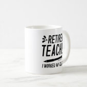 Ich habe meinen Nachwuchs geehrt Kaffeetasse (VorderseiteRechts)