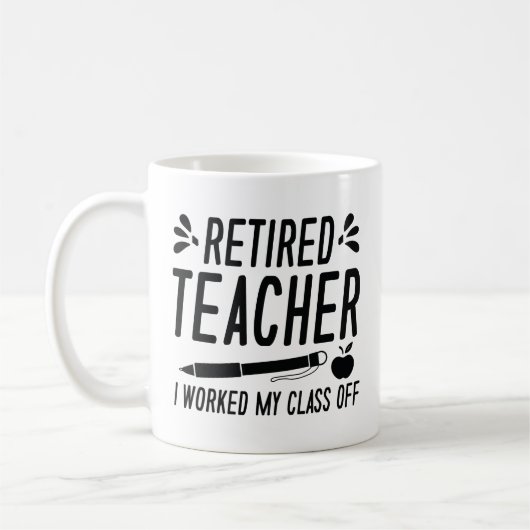 Ich habe meinen Nachwuchs geehrt Kaffeetasse (Links)