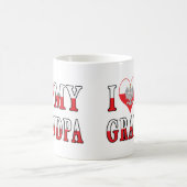 Ich habe meinen Opa gehört Kaffeetasse (Mittel)