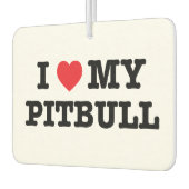 Ich habe meinen Pitbull Air Freshener gehört Autolufterfrischer (Links)