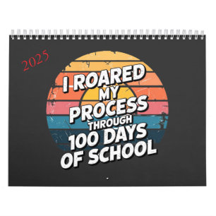Ich habe meinen Prozess durch 100 Schultage getrie Kalender