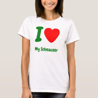 Ich habe meinen Schnauzer gehört T-Shirt