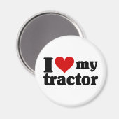 Ich habe meinen Traktor gehört Magnet (Vorderseite/Rückseite)