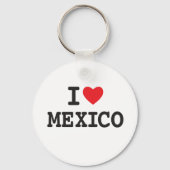Ich habe Mexiko auswendig Liebe Schlüsselanhänger (Vorderseite)