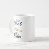 Ich habe mich an meine Gartenlaube gewendet Kaffeetasse (Vorderseite Links)