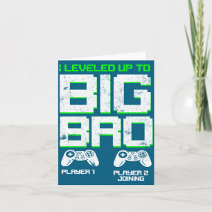 Ich habe mich auf Big Bro Kids Gamer neuer Bruder Karte
